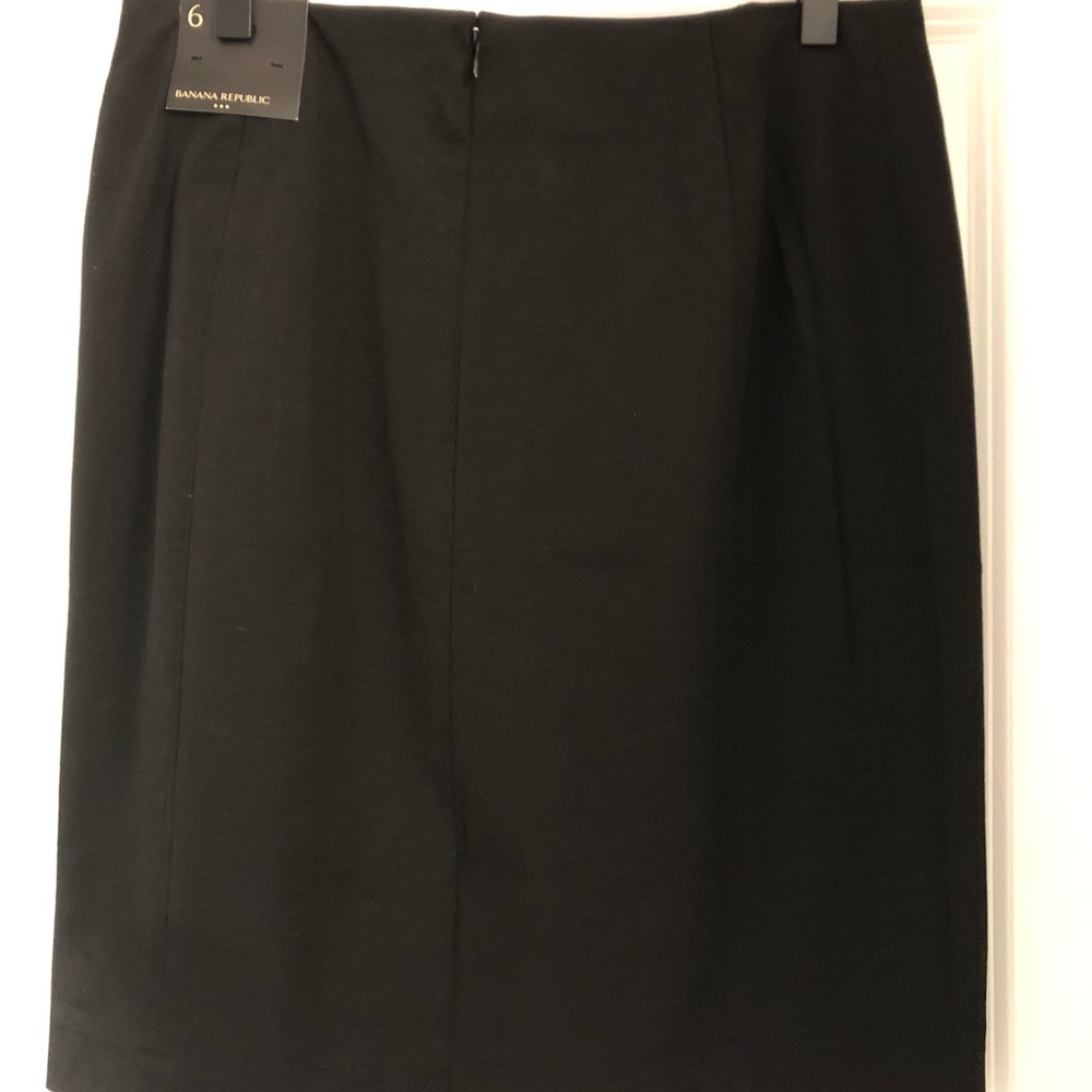 NEW Banana Republic Black Suit Skirt
